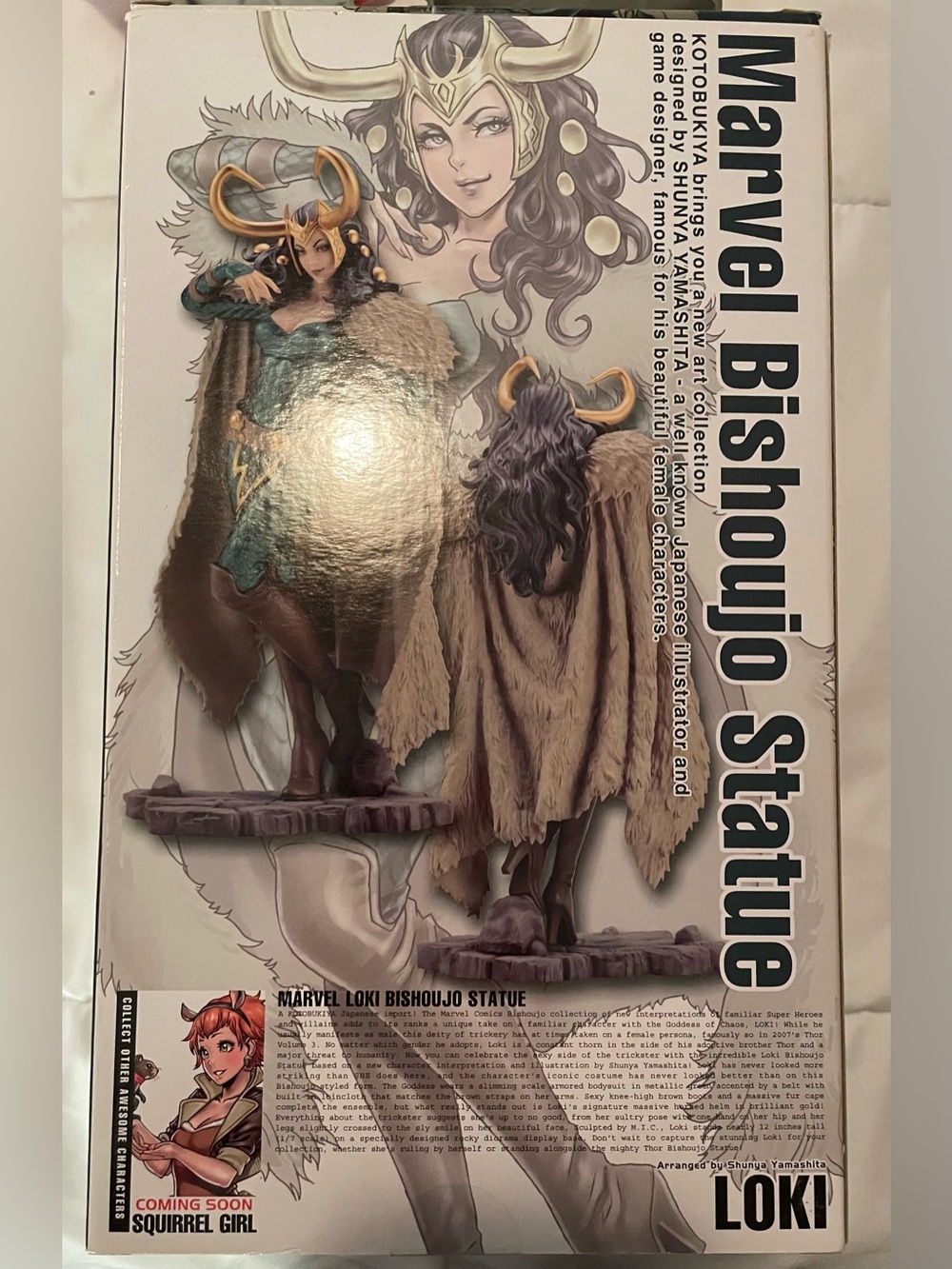Loki 1/7 Marvel Kotobukiya Bishoujo Anime Figure - Picture 4 of 10